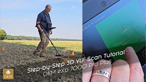 Step-by-Step 3D VLF Scan Tutorial | OKM eXp 7000 Tutorial