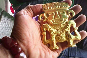 Reliquat d'or trouvé en Amérique du Sud
